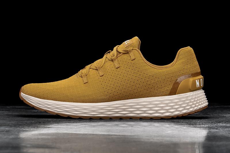 Nobull Wheat Ripstop Runner Women's Running Shoes Brown | USA R1684V